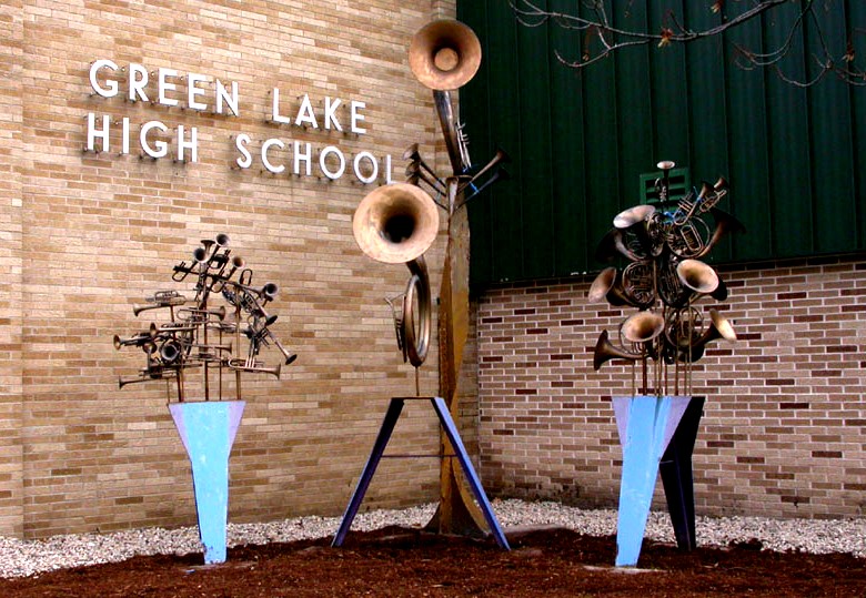 Trường Trung Học Công Lập  Green Lake High School- Wisconsin, USA